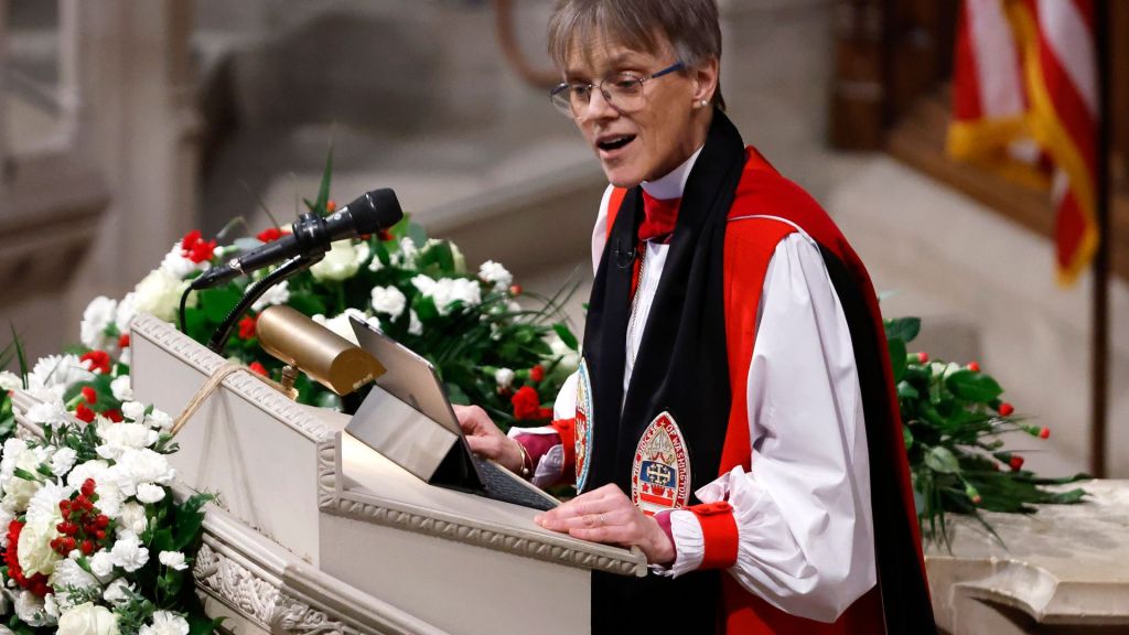 Bishop Mariann Edgar Budde faced backlash and has reportedly received death threats for asking Trump to show mercy while delivering a prayer.