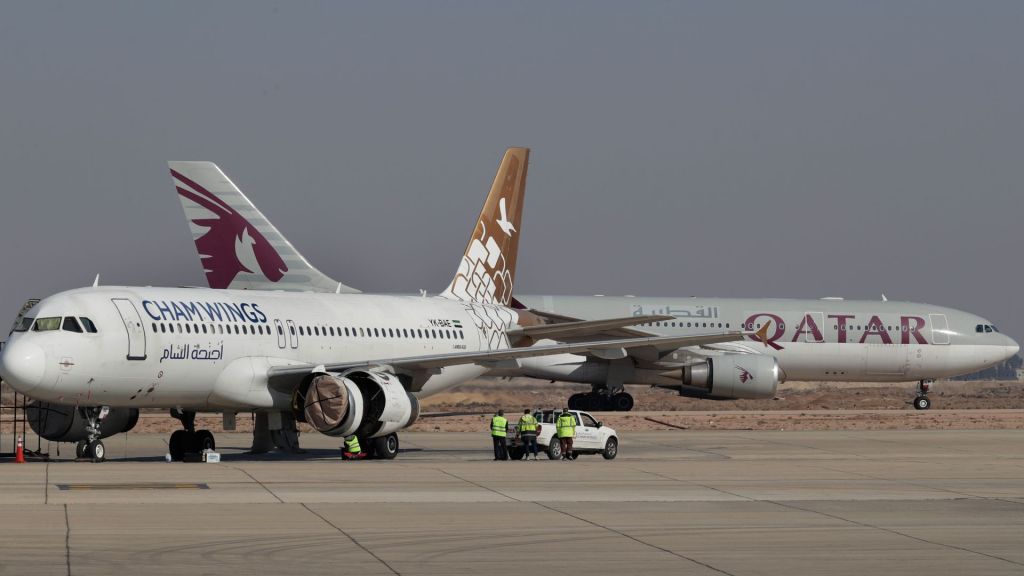 The first international commercial flight since the fall of former Syrian President Bashar Assad landed at the Damascus Airport on Tuesday, Jan. 7.