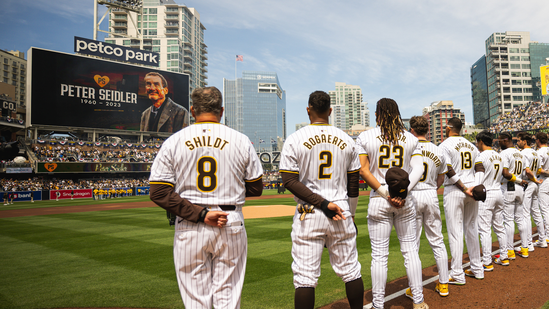 A family feud sparks a battle for control of the San Diego Padres after a lawsuit filed Monday by the widow of former owner Peter Seidler.