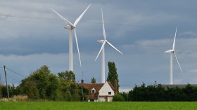 Wind energy production in the United Kingdom dropped to its lowest level in a decade Wednesday, leading to a spike in electricity prices.