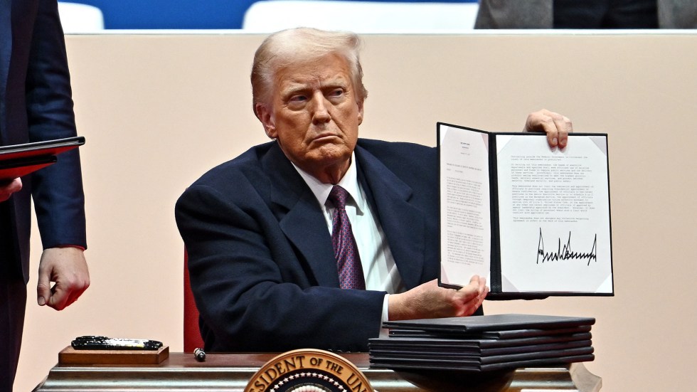 President Trump delivered his inaugural address Monday, speaking to the nation for the first time as the 47th president of the United States.