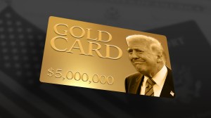 President Donald Trump announced a $5 million gold card for wealthy foreigners looking to move to and invest in the U.S.