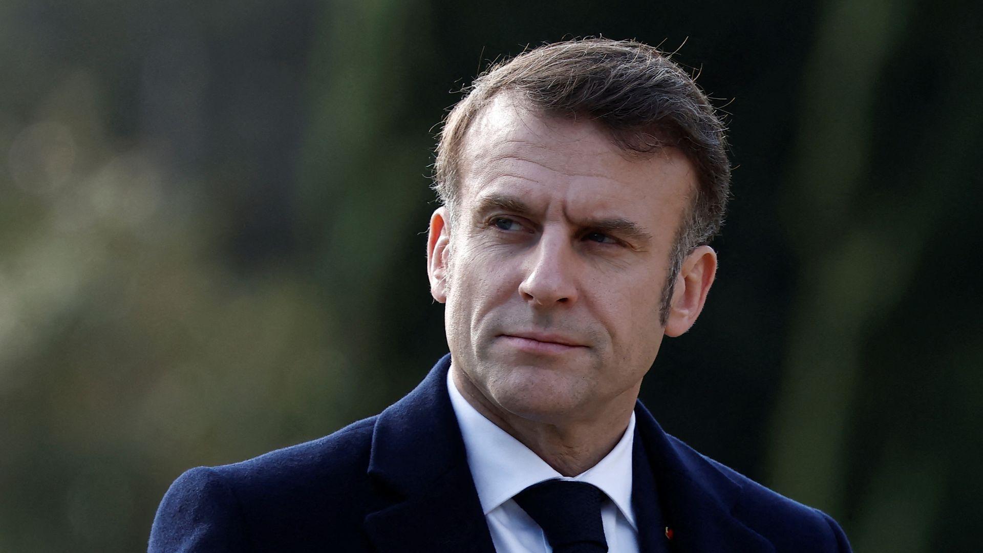 French President Emmanuel Macron is calling on Europe to boost its defenses in the wake of an 'electroshock' caused by Trump's return power.