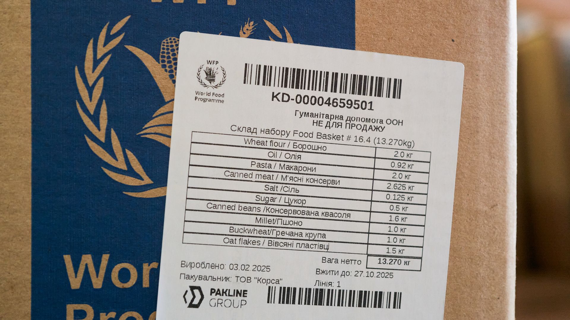 A new report reveals that nearly 0 million in food is at risk of spoilage due to a spending freeze for USAID by the Trump administration.