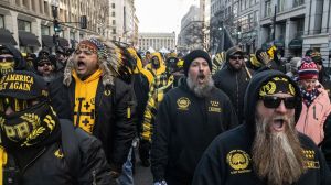 A Black church in Washington, D.C., vandalized by members of the Proud Boys has secured the far-right group’s naming rights.