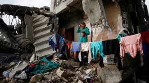 Egypt has now stepped up in an effort to lead the Arab world in rebuilding the war torn Gaza Strip, allowing Palestinians to stay in Gaza.