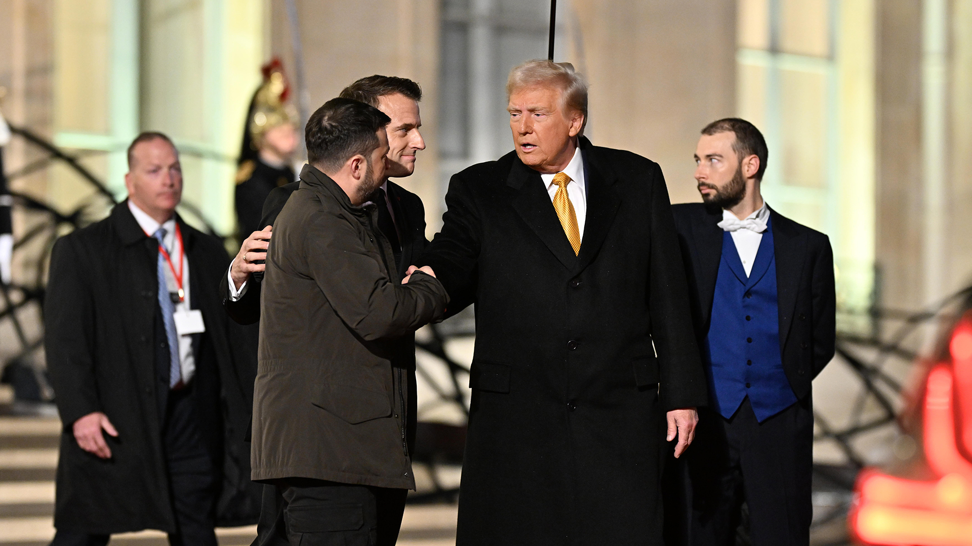 U.S. President Donald Trump and Ukrainian President Volodymyr Zelenskyy disagree on the origins of the war in Ukraine.