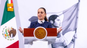 Mexico’s president condemned the U.S. labeling of Mexican crime groups as "foreign terrorists" and vowed to defend the country's sovereignty.