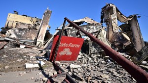 State Farm is asking California for permission to raise its insurance premiums following last month's destructive wildfires.