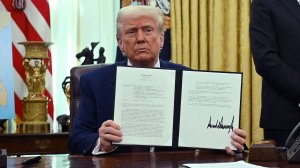 President Donald Trump signed an executive order Thursday to impose sweeping reciprocal tariffs on countries across the globe.