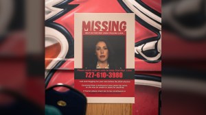 Democratic lawmakers in Florida are displaying “missing” posters at town hall events featuring photos of their Republican colleagues.