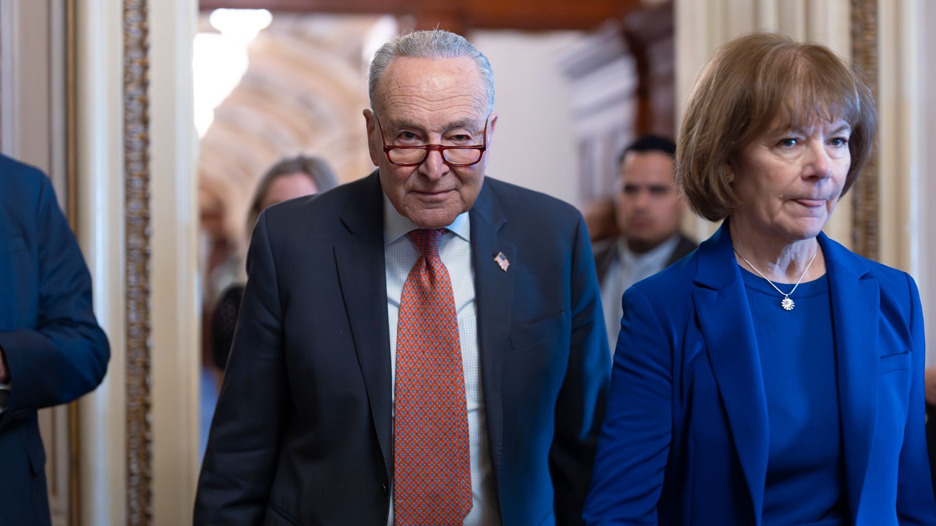 Chuck Schumer reversed his position on a Republican spending bill that would maintain government funding through September.