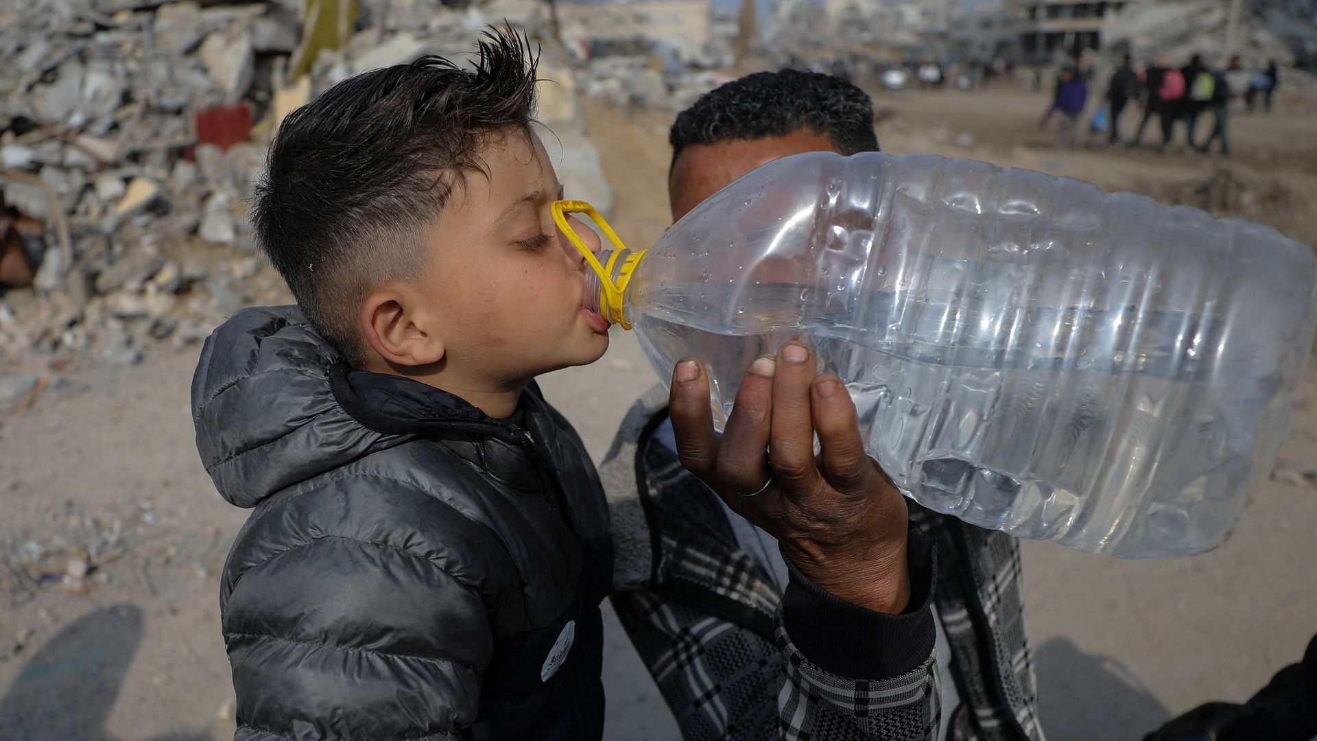 Mediators are meeting to talk the next steps in a ceasefire between Israel and Hamas as Israel cut off power to a water treatment facility in Gaza.