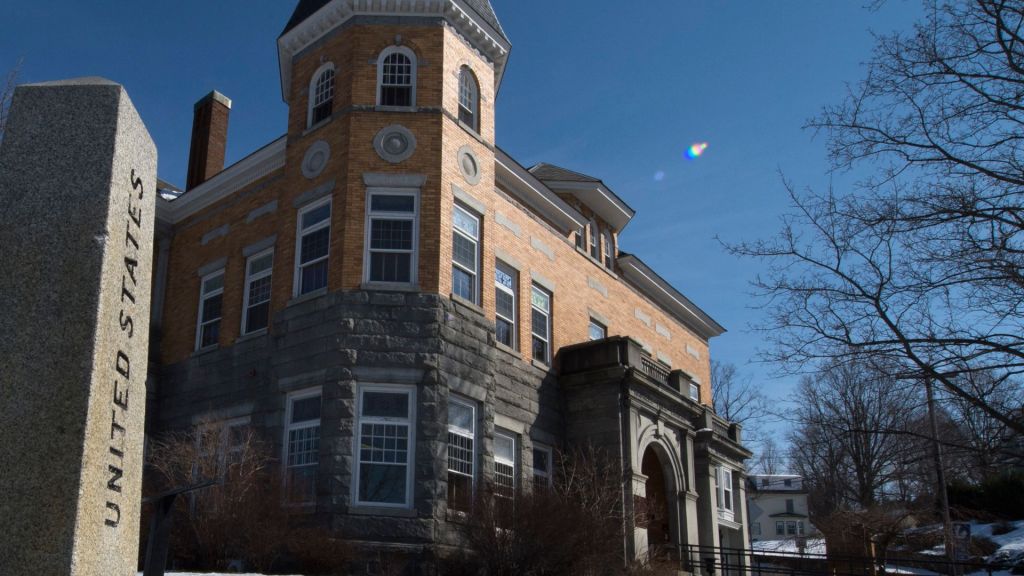 The U.S. government is closing the main Canadian access to the Haskell Free Library and Opera House.