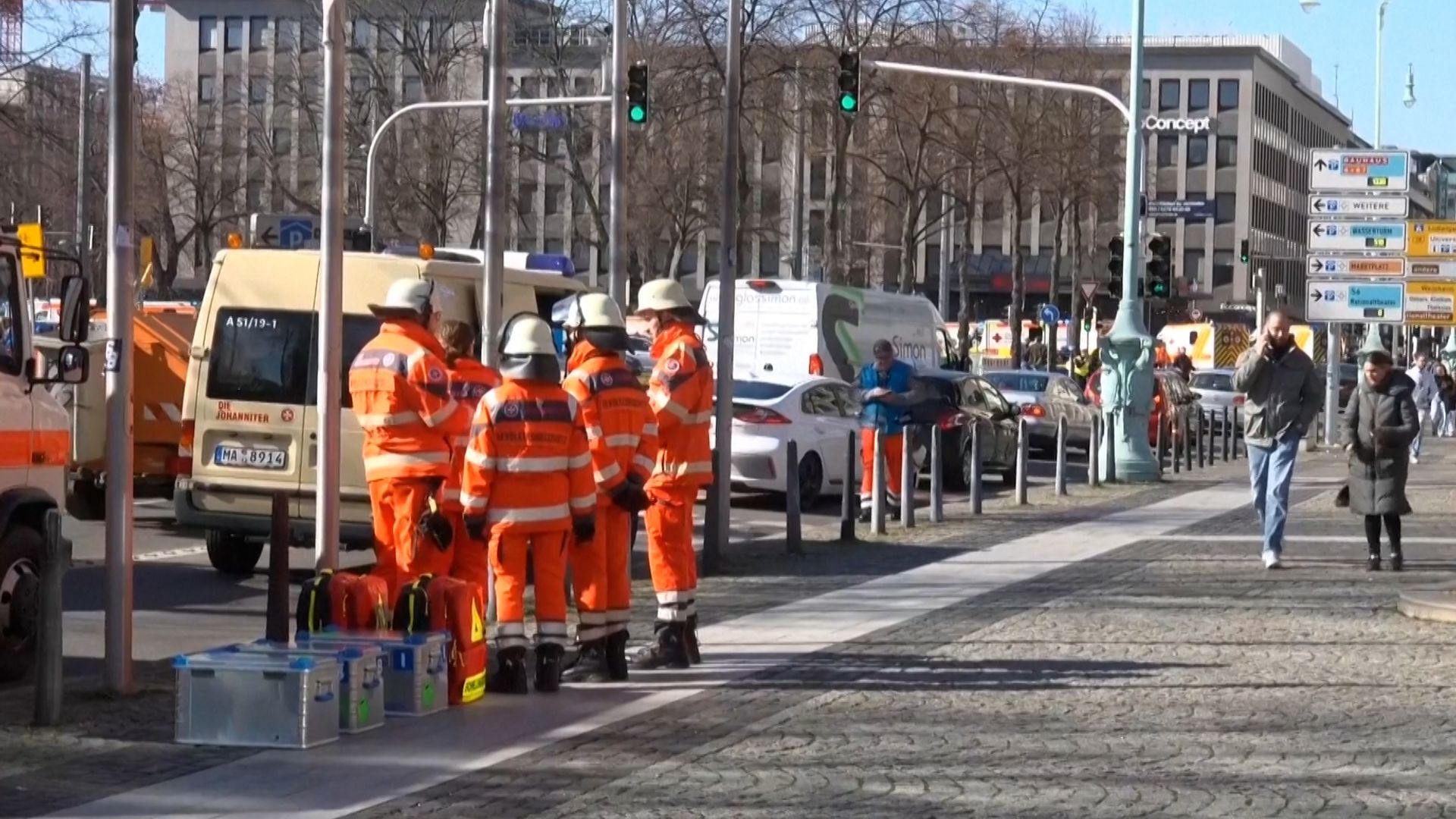 At least 2 have been confirmed dead and dozens injured on Monday when a driver rammed into a crowd in Mannheim, Germany.