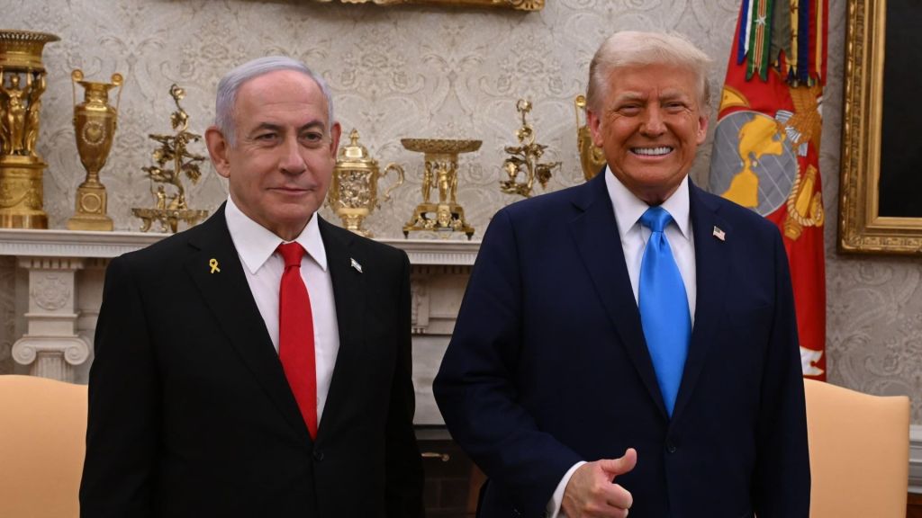 Benjamin Netanyahu thanked President Donald Trump for sending munitions, saying it would help to "finish the job against Iran's terror axis."