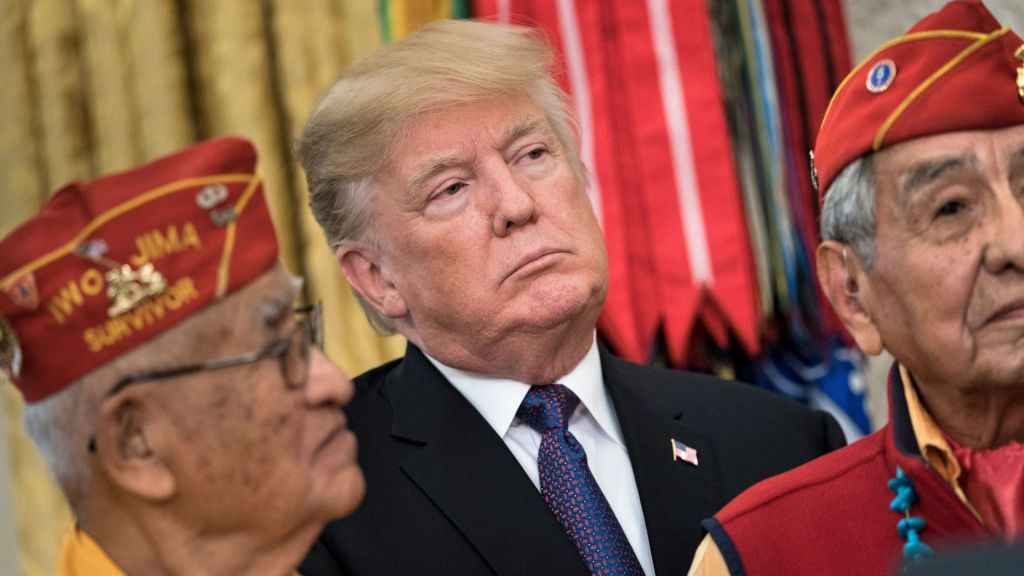 The military removed at least 10 webpages about Native American code talkers to comply with Donald Trump's executive orders against DEI.